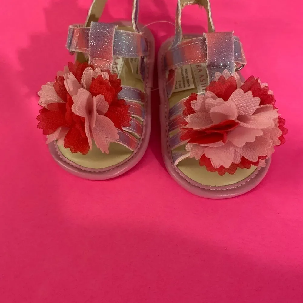 🛍Girls Laura Ashley kids shoes Toddler fashion summer sandals Sizes:3